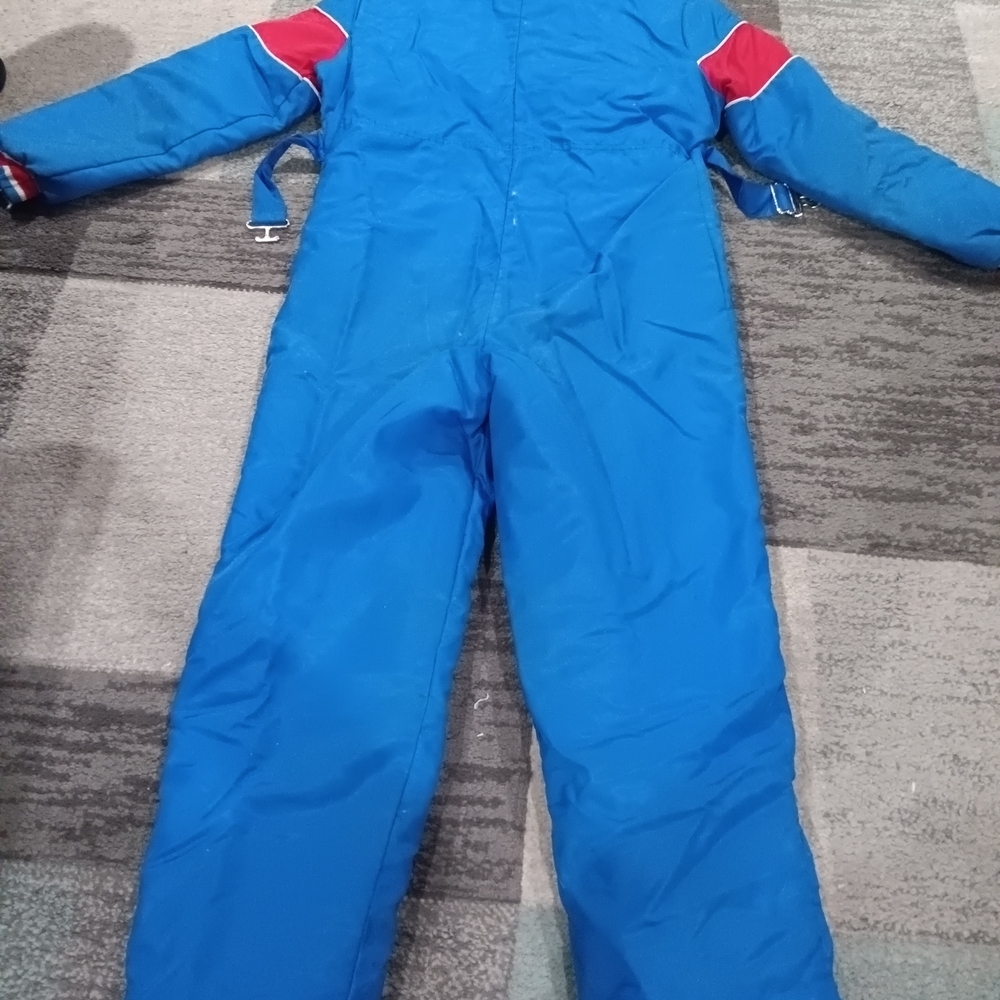 VIP Blue Snowsuit with Red Details - Picture 4 of 6
